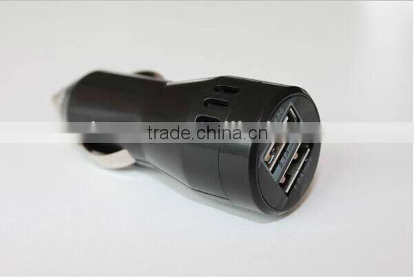 110V/220V to 12V 2 port usb car charger
