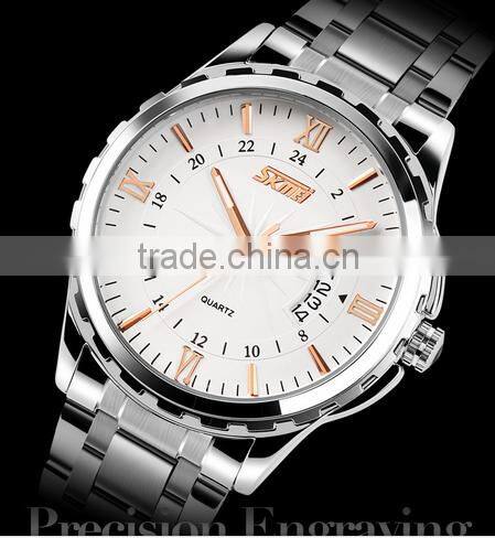 fashion man stainless steel japan movt wrist watch