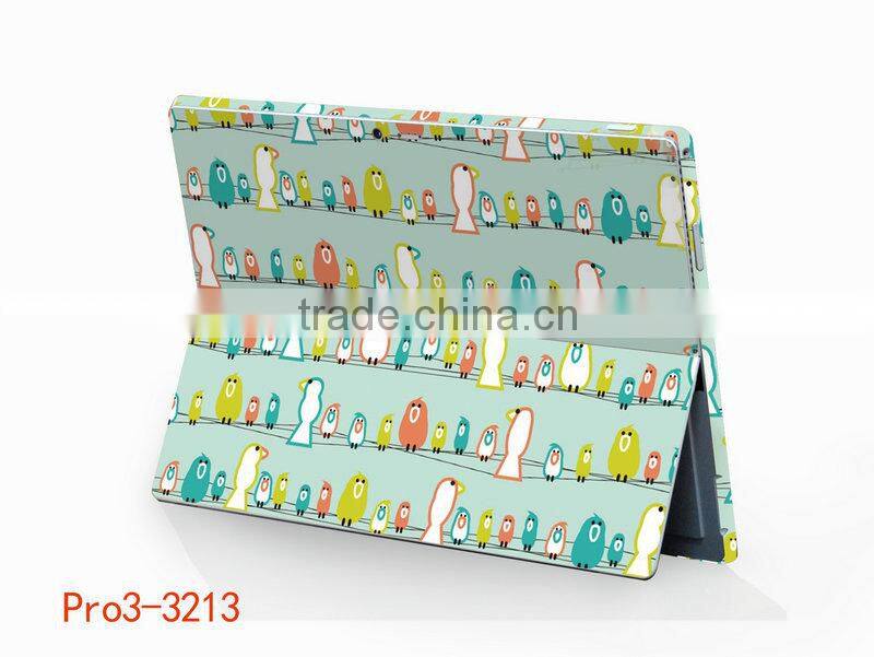 Arabic Number Skin Sticker Decal for Microsoft Surface Pro 3