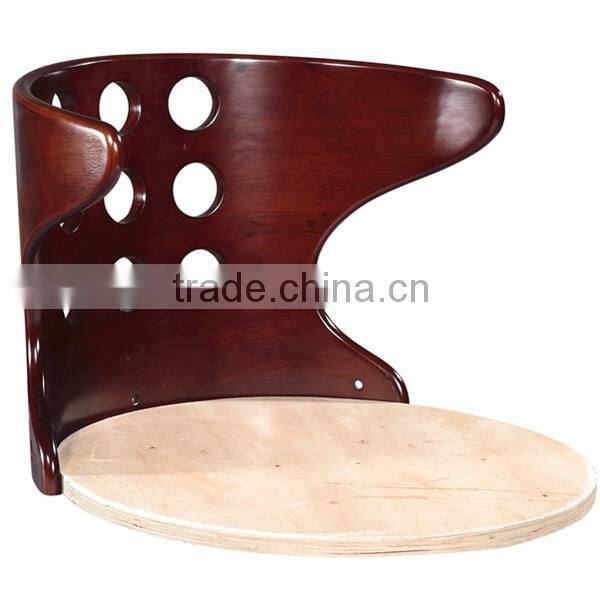Elegant Plywood Dining Chairs with PU Cushion