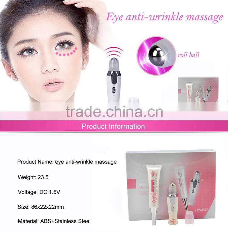 Everylady roll ball eye massage pen with eye cream
