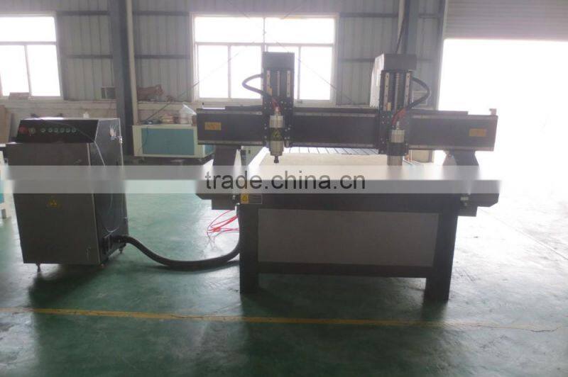 china wholesale double head wood stair cnc router machine with 5% discount price