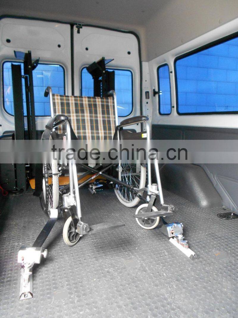 China famous X-801-1 Wheelchair tie down system safety seatbelt wheelchair restraint system for the disabled