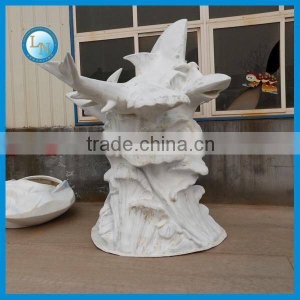 Amusement playground water equipment! China supplier carnival water kids shooting games shark island rides for sale