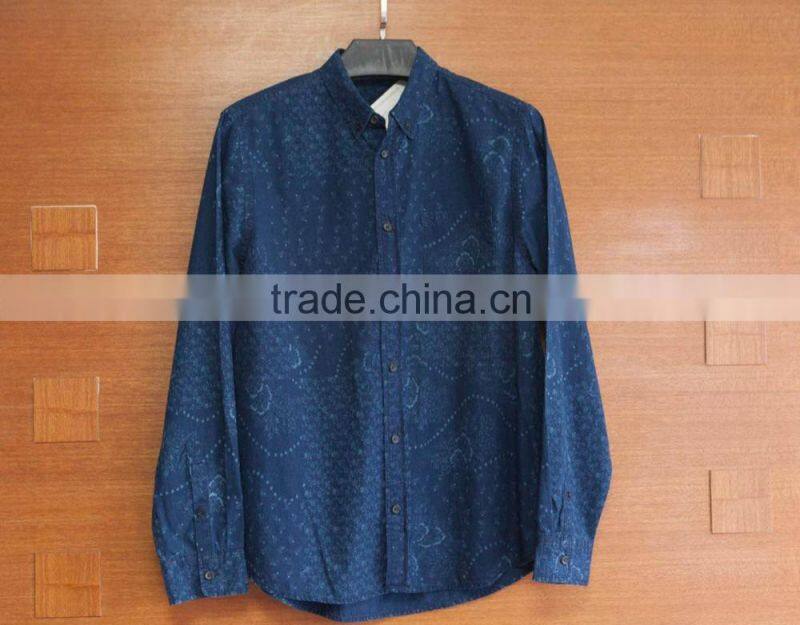 Hot sale printed fabric for shirt