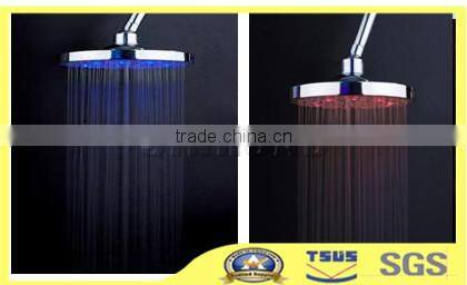 Ceiling mounted big rain stainless steel 800*800mm led color changing shower head