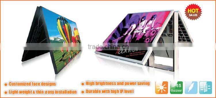 Outdoor single red p10 led moving message display