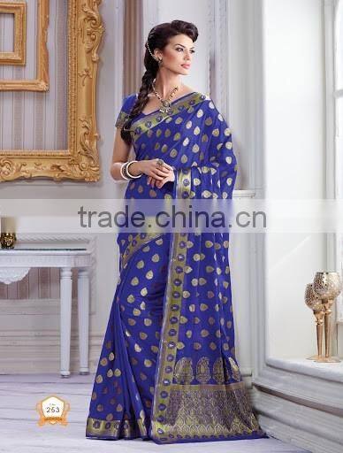 Red Kanchipuram Silk Trendy Saree