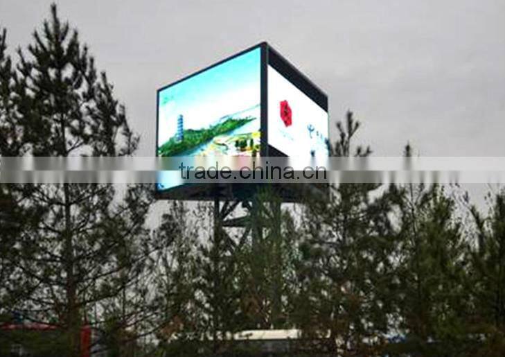 alibaba express innovative product p16 programmable high birghtness waterproof led double sided monitor double sided led monitor
