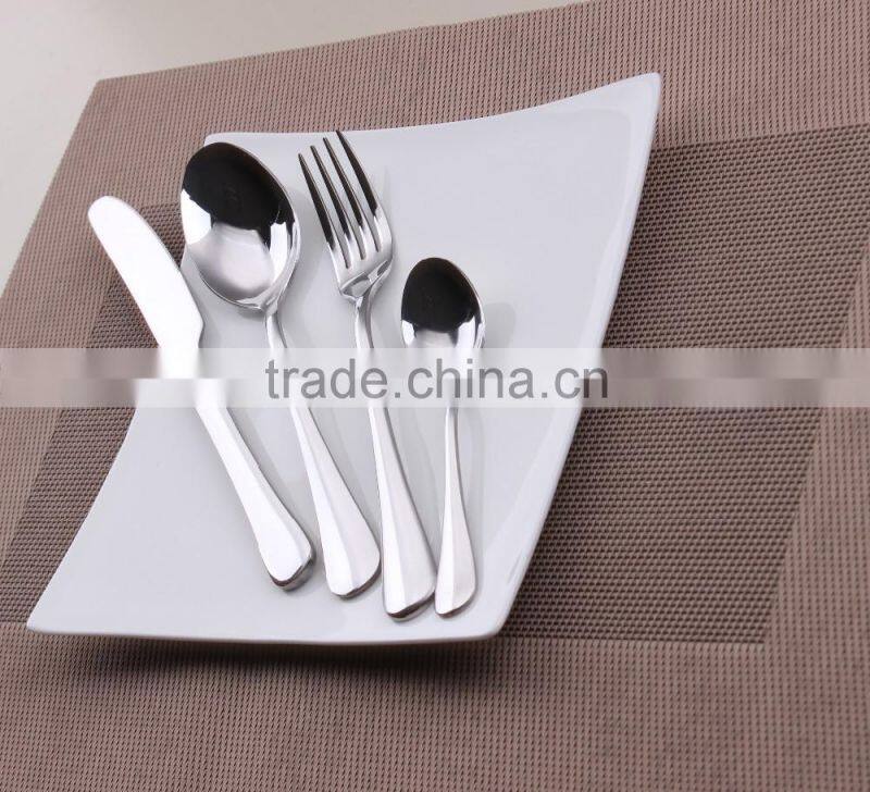 Low MOQ, eco-friendly, food grade material stainless steel cutlery