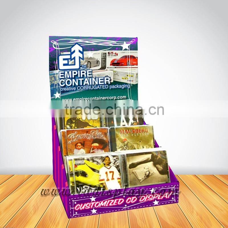 Custom cardboard box stand for display