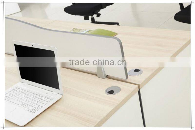 Wholesale fresh color panel office workstation for 4 person