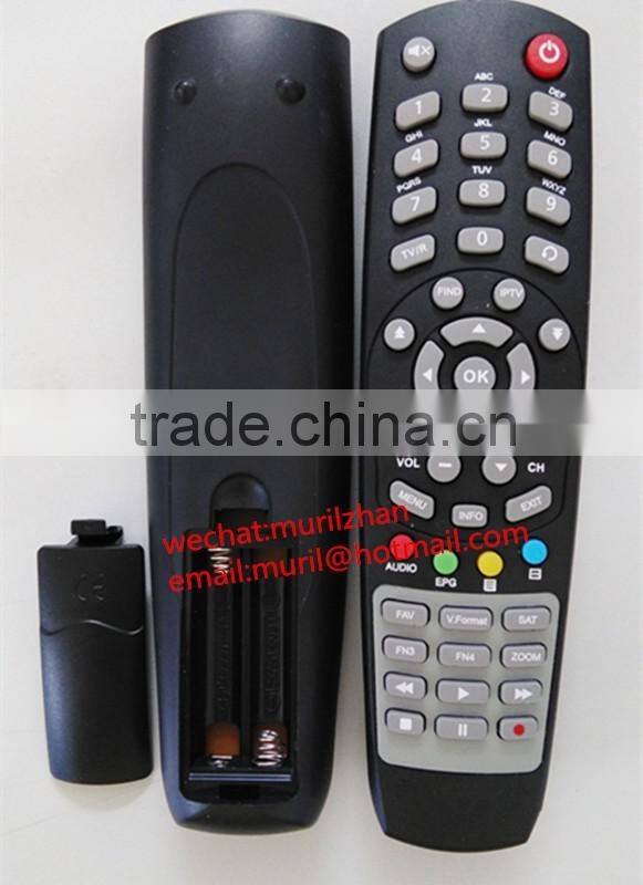 ZF Black 43,46 Keys Satellite Receiver tocombox Remote Control for TOCOMSAT to South America market