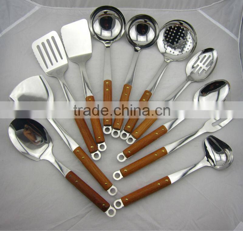 silicone handle kitchen utensil