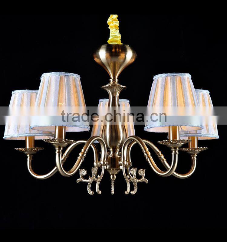 Western style crystal candle chandelier