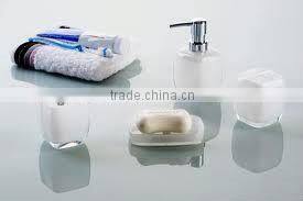 furniture/shelf/acrylic bathroom accessory set-y130966/toothpaste&tooth glass holder/soapbox