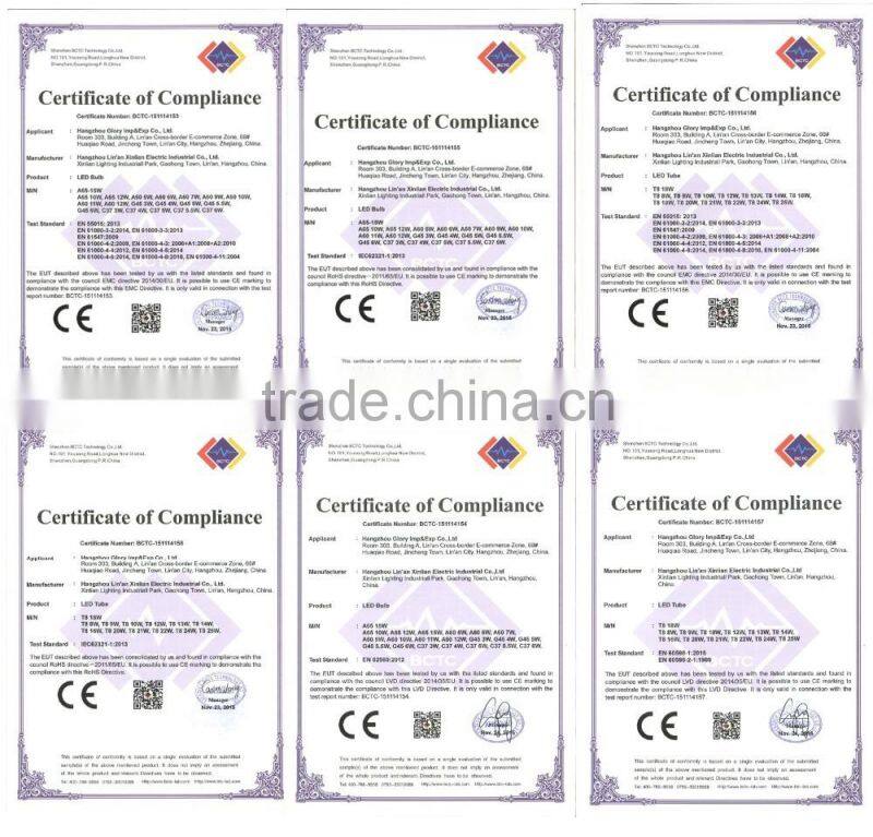 R63 Reflect LED bulb Light 7W CE and RoHs Certified