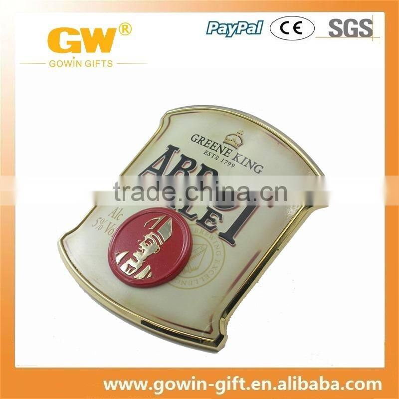 Factory direct sales OEM design metal printing badge
