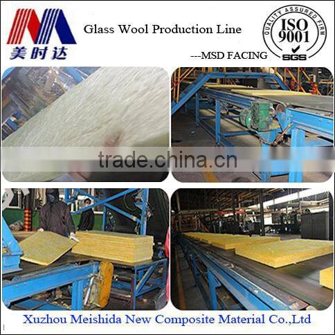 Fireproof Heat Insulation Material Glass Wool Batts