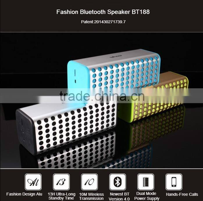 2015 new hot products, high quality special feature mini Bluetooth Card speaker with patent for TV PC mp3 cellphone