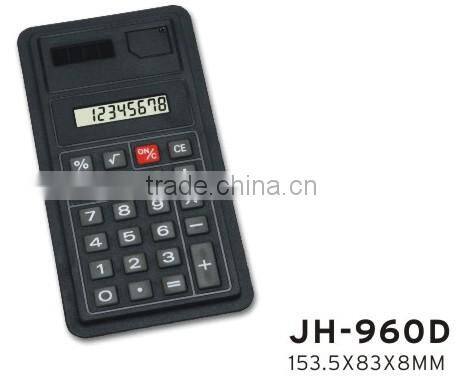 8 digits dual power electronic counter calculator,desktop calculator