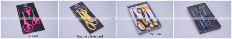 SK13159 -2016 Special design 9."full stainless steel kitchen poultry shears comfortable use in your ktichen