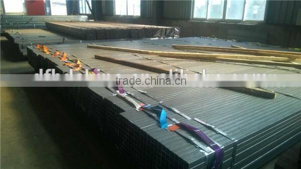 square tube galvanized square steel pipe GI tube