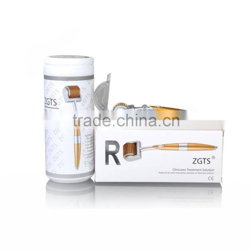 2016 Newest 4 in 1 derma roller 300 720 1200 needles stainless micro needle therapy derma roller dermaroller anti wrinkle creme