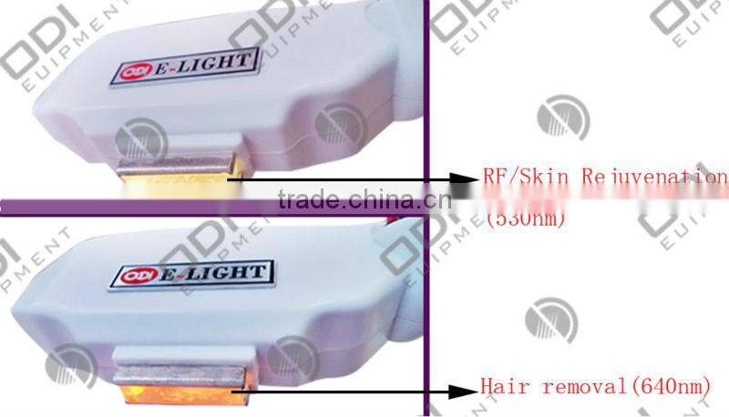 (CE approved)1200W!! Professional e-light most powerful ipl system for hair removal & skin rejuvenation!!(OD-S80)
