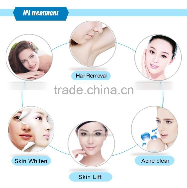 CE Approved 2 years warranty ipl microcurrent face lift facial machine