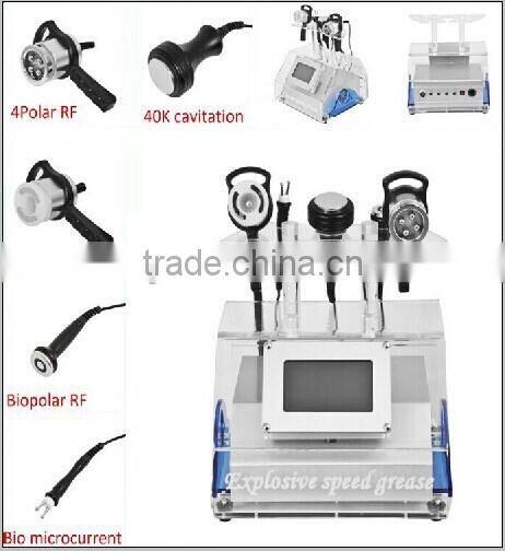 Vacuum Cavitation Slimming machine/Cavitation RF face lift/Cavitation Ultrasonic machin