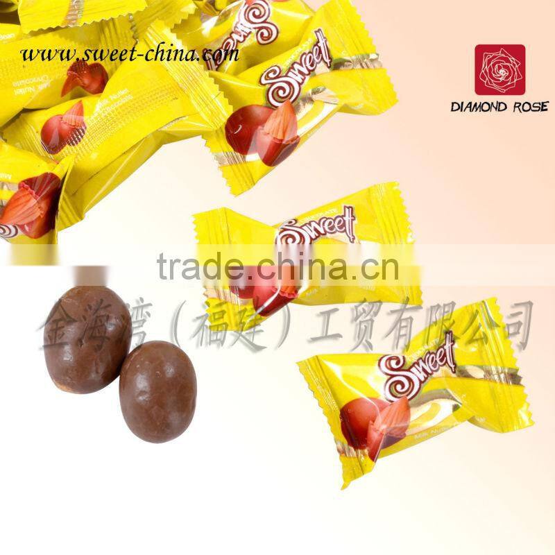 Milk nutlet chocolate candy