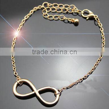 New Fashion Personality Jewelry Silver Gold Nail Design Bangle Twisted Bracelet