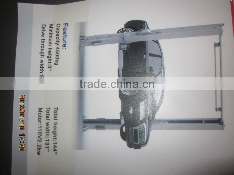 Two post hydraulic auo car lift