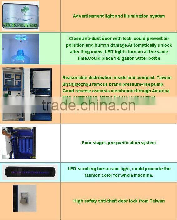 bottled water vending machine for drinking water