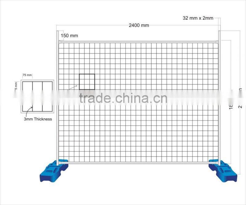 temporary swimming pool fence (Guangzhou Factory)