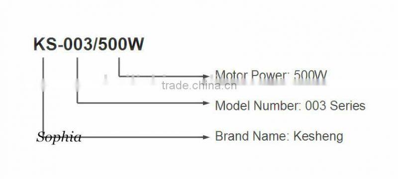 500W 600W industrial sewing machine AC servo motor instead clutch motor