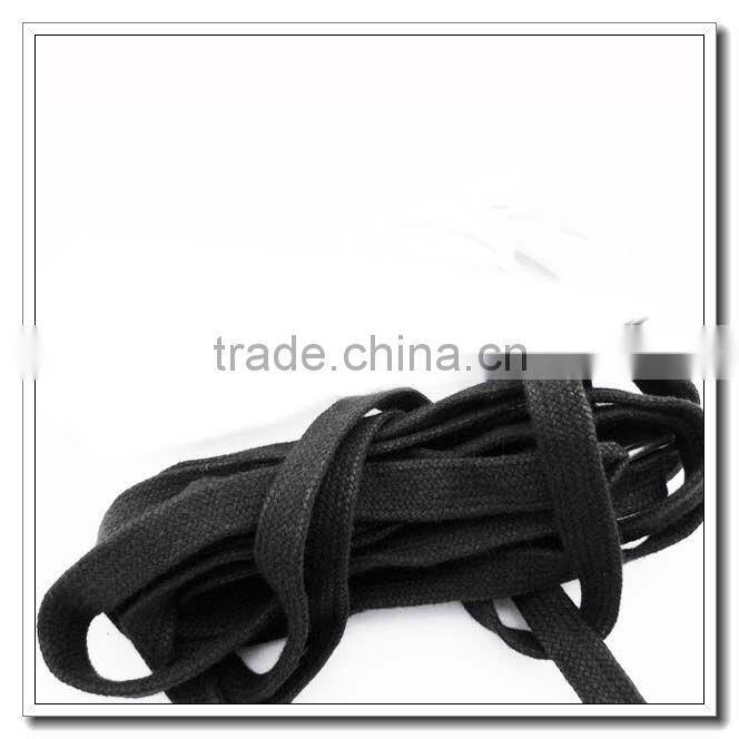 Embroidered design shoelaces for lady shoe