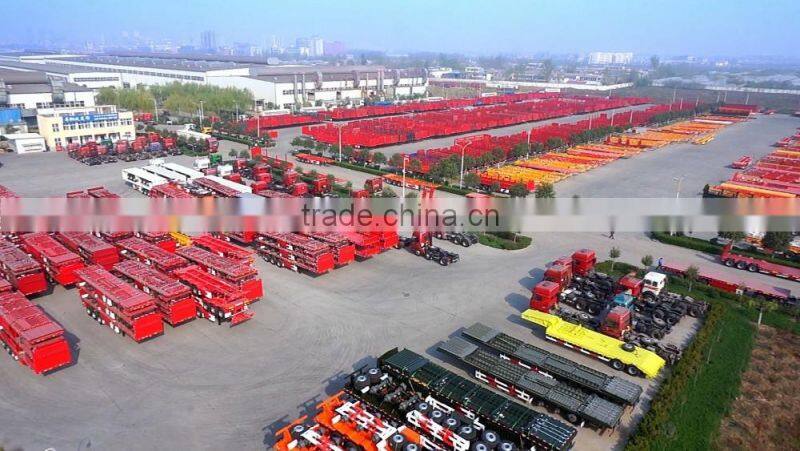 40Ton Low Loader Semi Trailers Light Loading Trailers