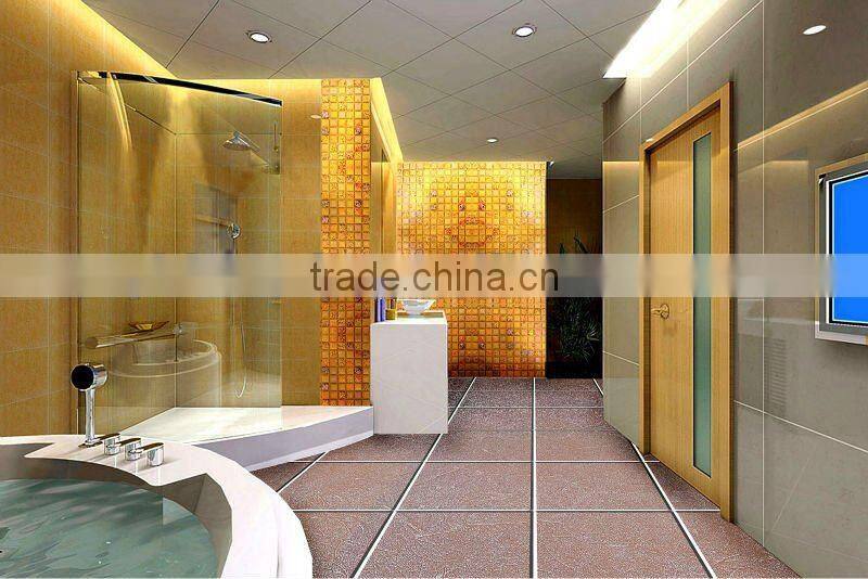 Shiny Golden Mosaic Ceramic Tiles