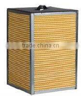 ERP approved high static pressure recuperator with balance air crossflow core