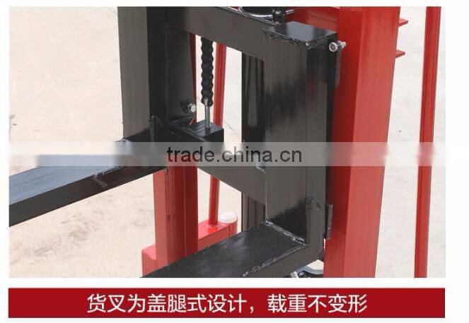 New1500kg Manual Hydraulic Stacker