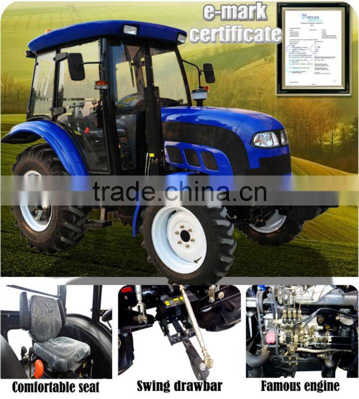 CE e-mark EEC certificate QLN 50hp 4wd farm tractor