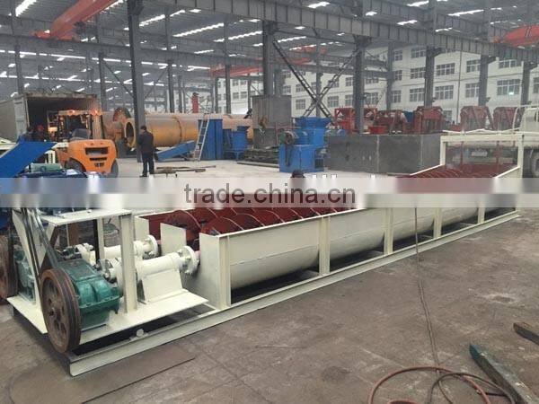 Hot selling river sand washing machine, screw stone sand washing machine price