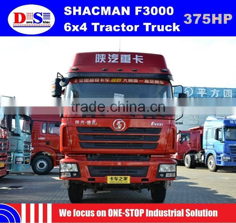 Low Price Shacman F3000 375HP Weichai Engine 6x4 Tractor Truck For Africa