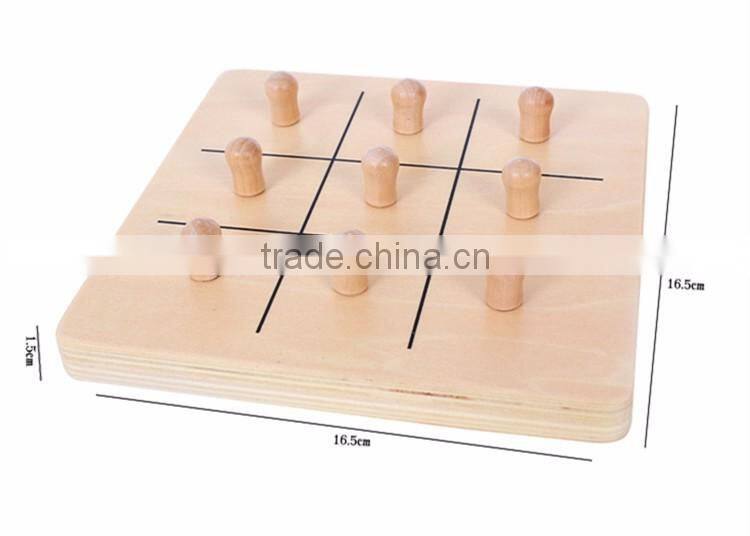 Wooden toys baby Training Montessori Two Fingers Grabing Toys