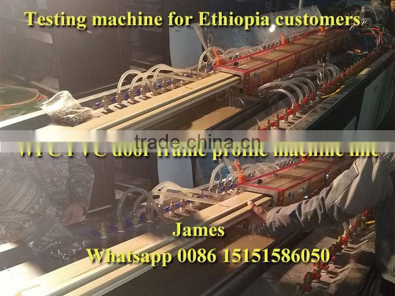 Hot sale PVC Wood Plastic Composite Panel Extruder