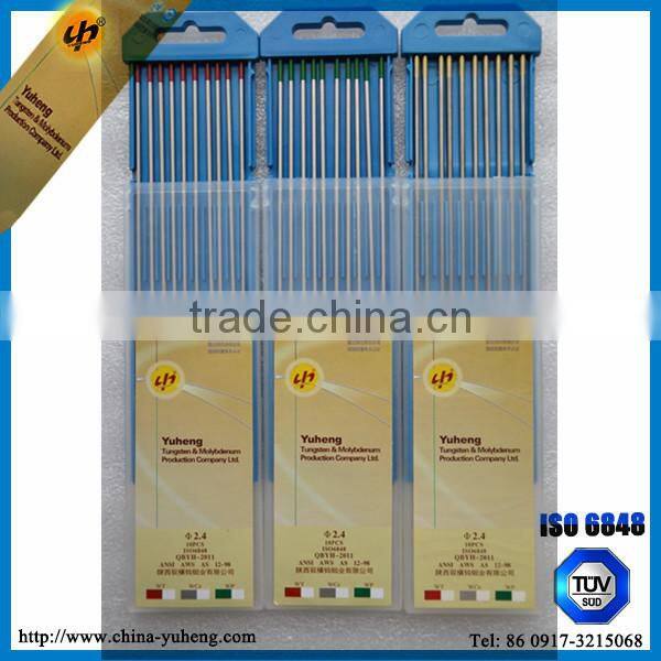 WP high qualiy welding bar for AC welding of alternating & magnesium alloy