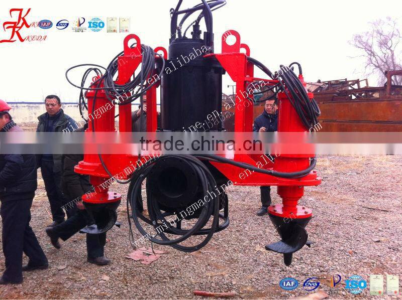 River Sand Dredger With Submersible Pump In China