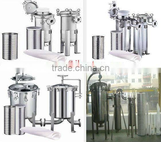 stainless steel bag filter housing